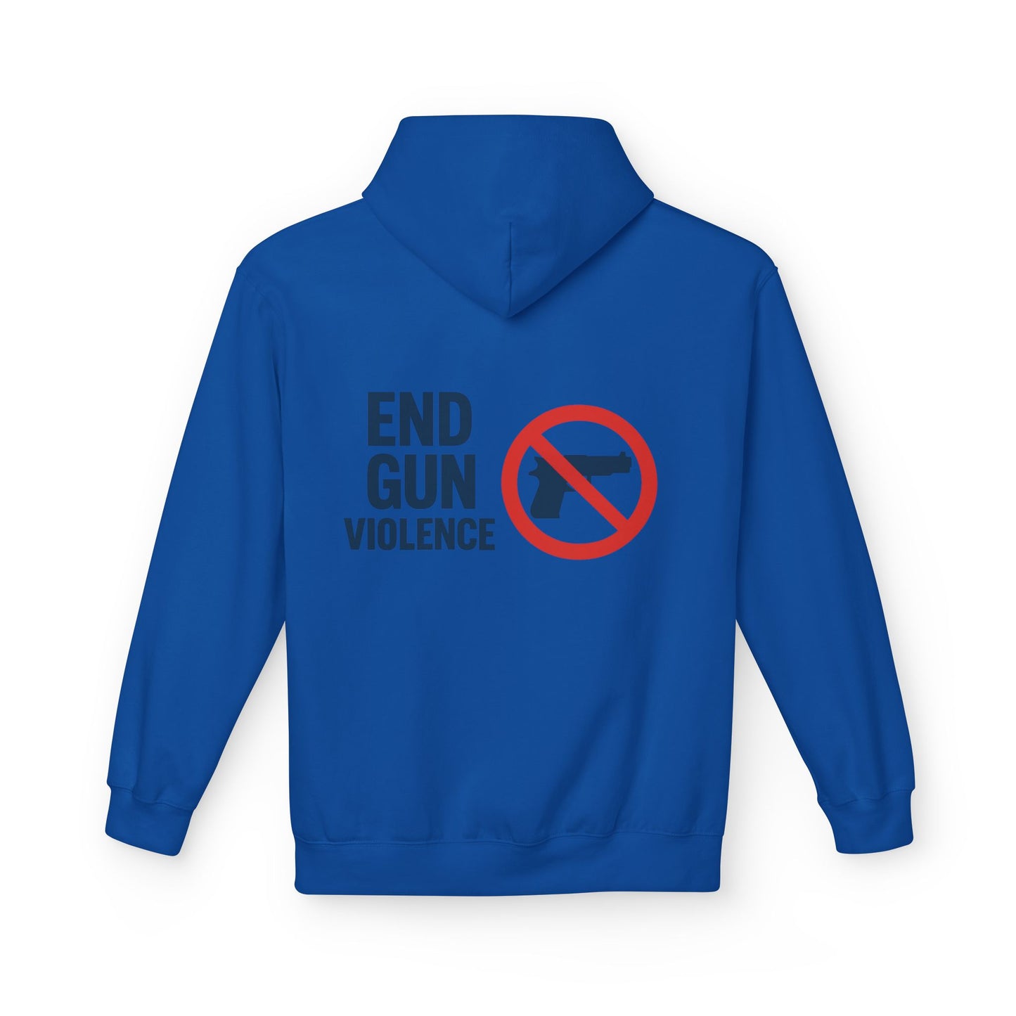 End Gun Violence Hoodie — Anti-Gun Rights Protest Graphic Pullover