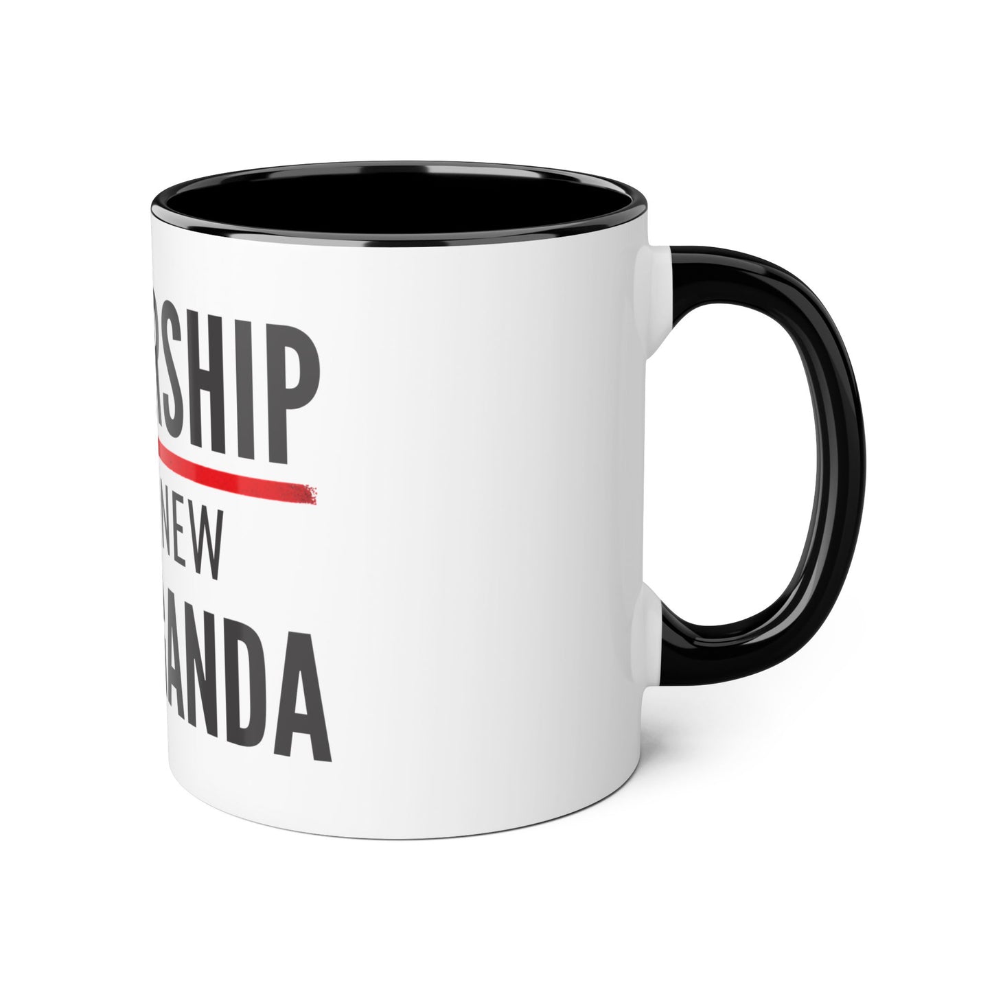 Censorship Is The New Propaganda Mug — 11oz Accent Coffee Cup