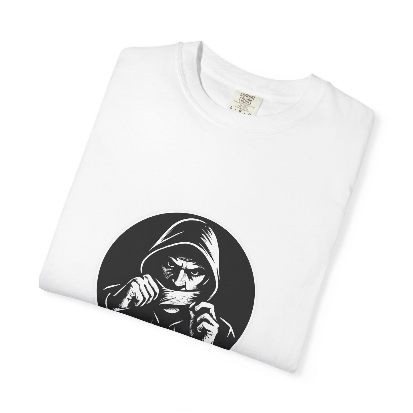 Graphic T-Shirt — 'UNCTRL' Hooded Rebel Logo Tee