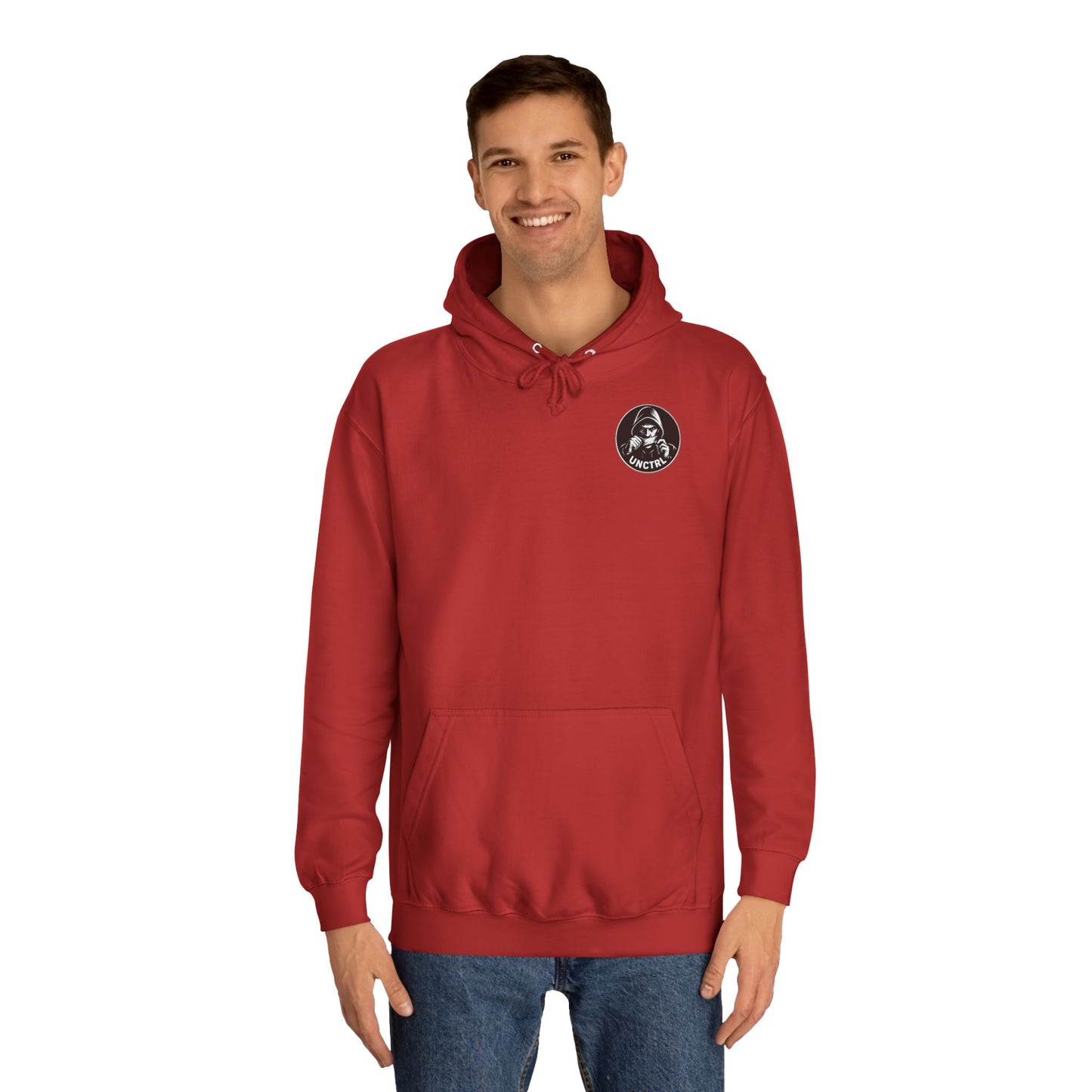 AI Humor Hoodie - "At This Point, Just Let AI Run the Country" College Pullover