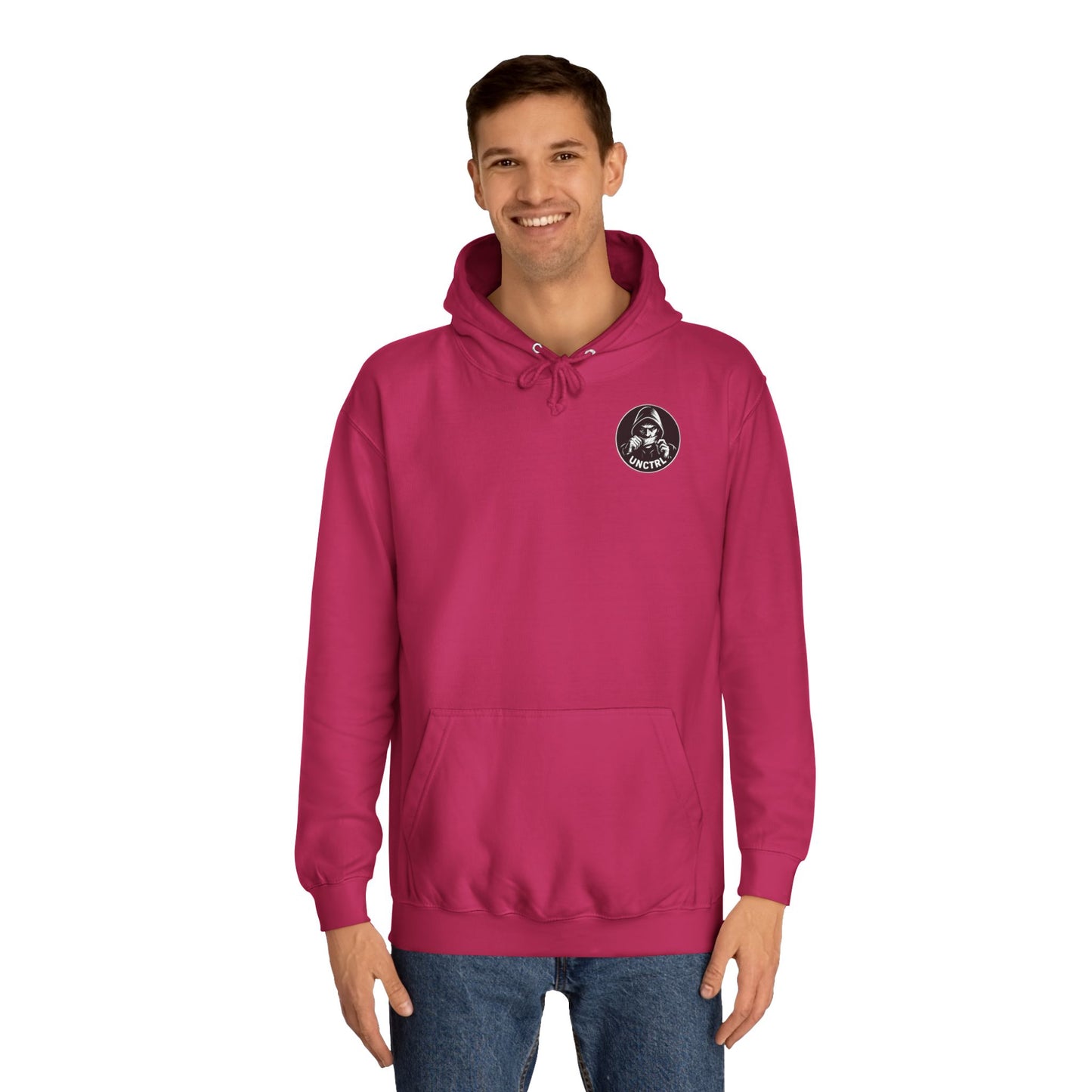 AI Humor Hoodie - "At This Point, Just Let AI Run the Country" College Pullover