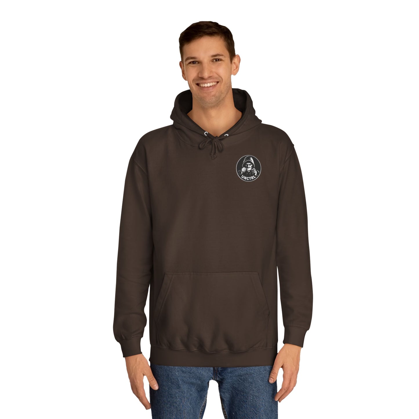 AI Humor Hoodie - "At This Point, Just Let AI Run the Country" College Pullover