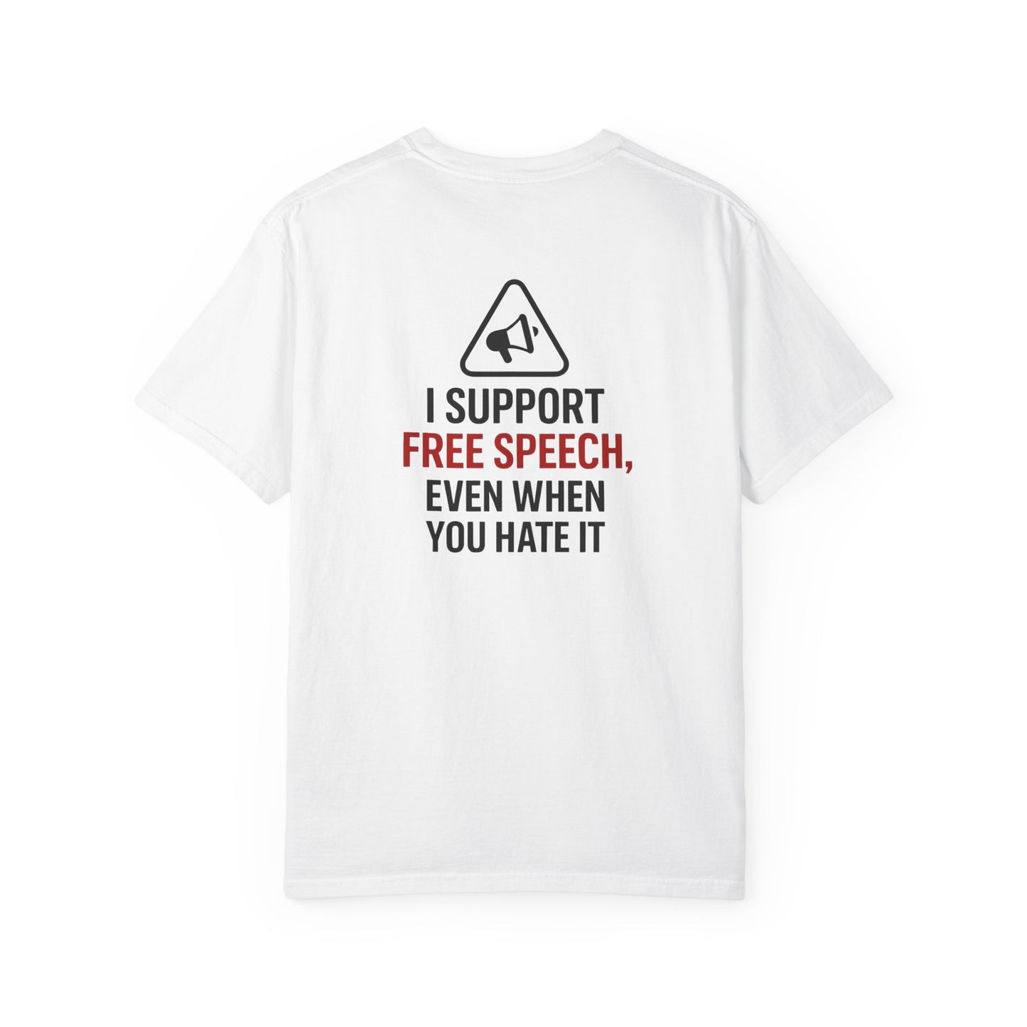 Graphic T-Shirt — 'UNCTRL' Hooded Rebel Logo Tee