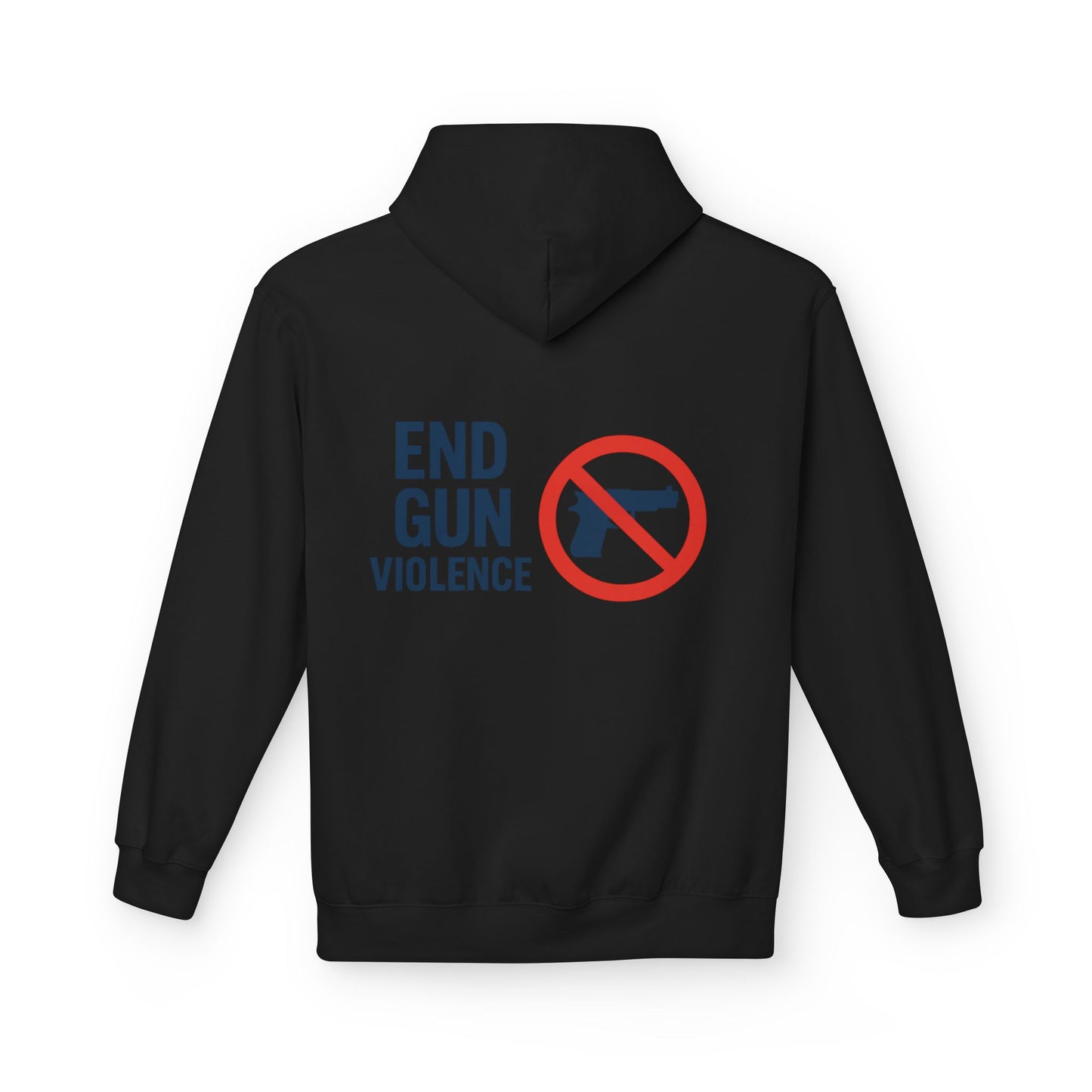 End Gun Violence Hoodie — Anti-Gun Rights Protest Graphic Pullover