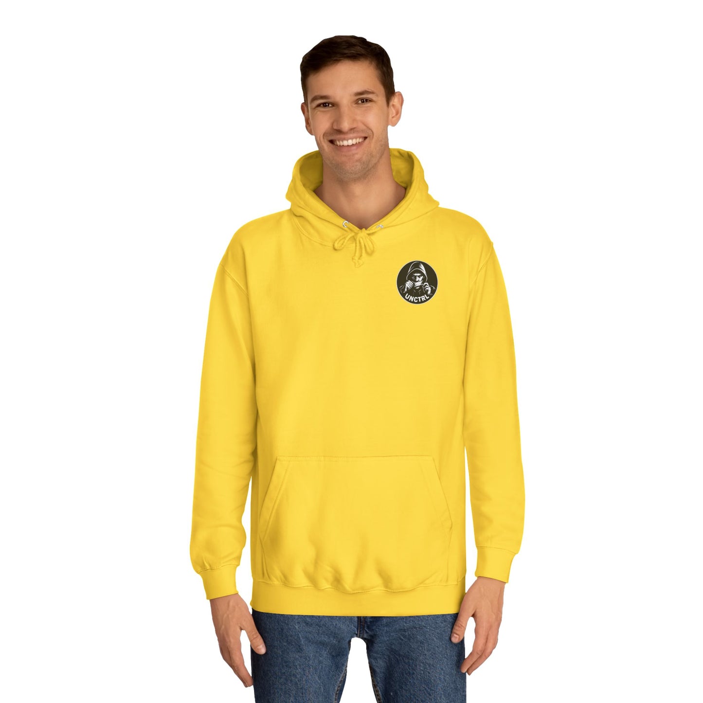 AI Humor Hoodie - "At This Point, Just Let AI Run the Country" College Pullover