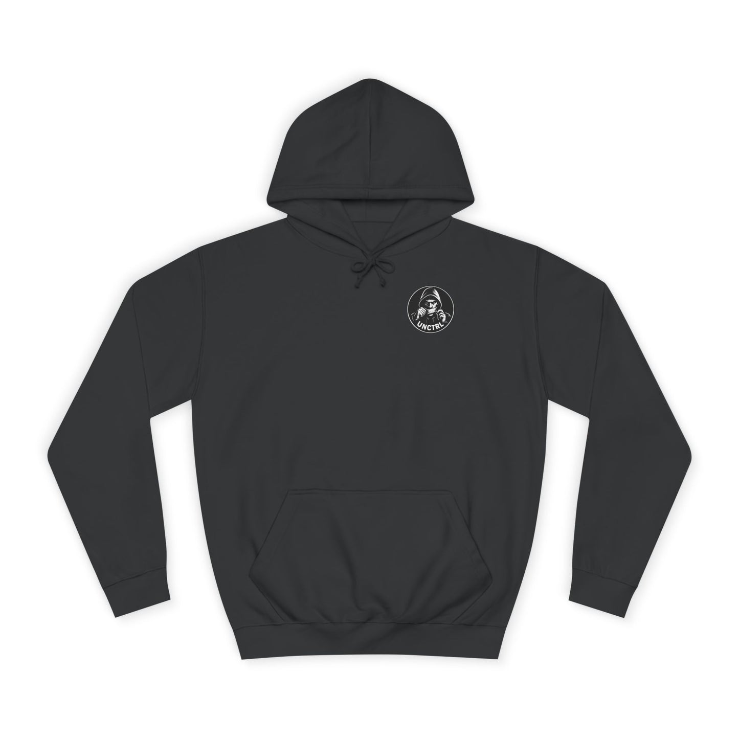Hoodie — UNCTRL Graphic Front & 'More Pipelines? Who Cares?' Back