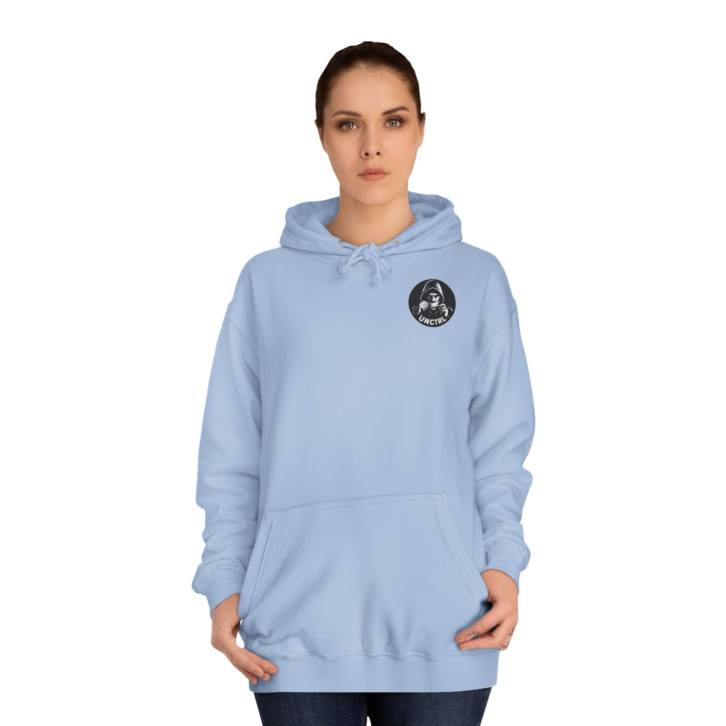 AI Humor Hoodie - "At This Point, Just Let AI Run the Country" College Pullover