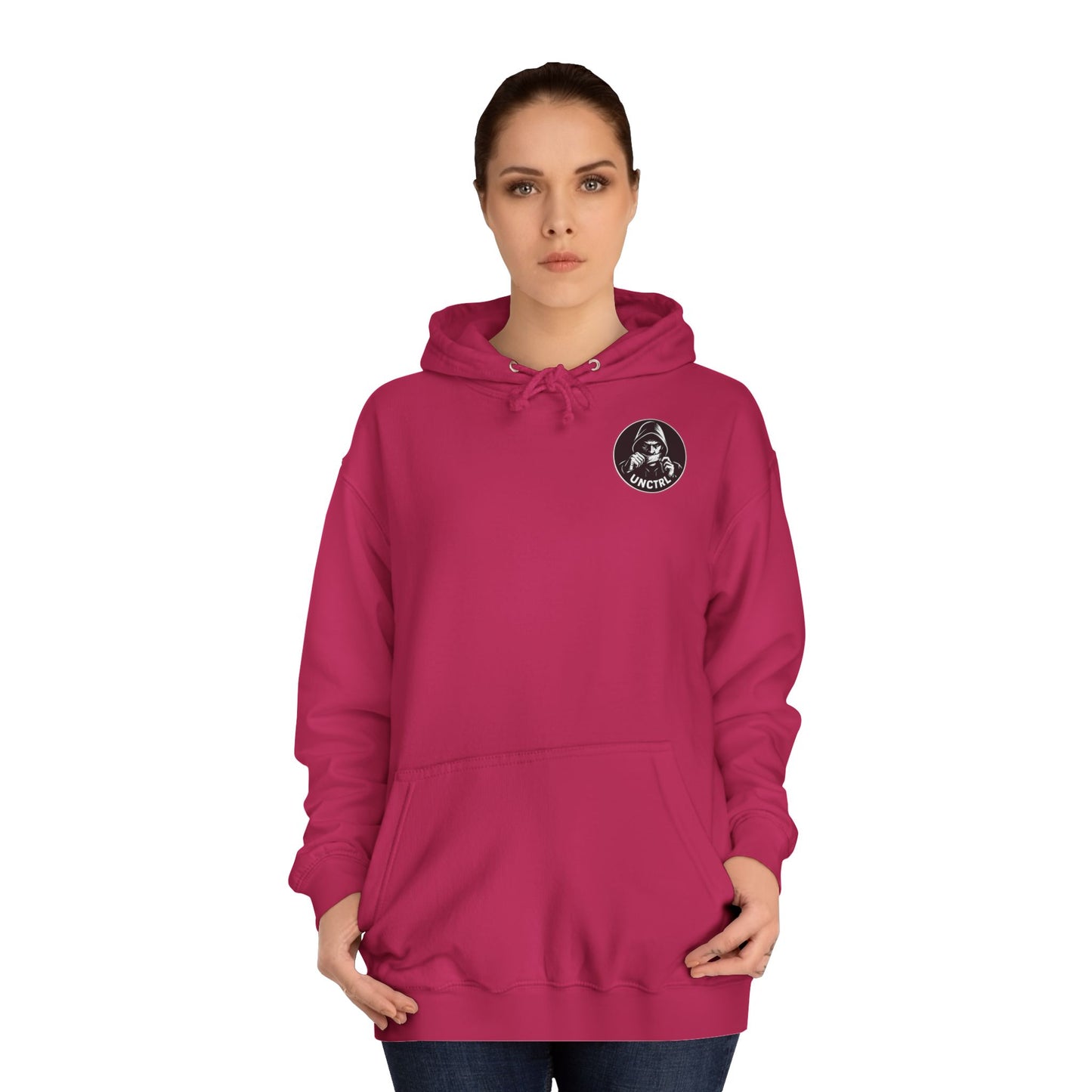 AI Humor Hoodie - "At This Point, Just Let AI Run the Country" College Pullover