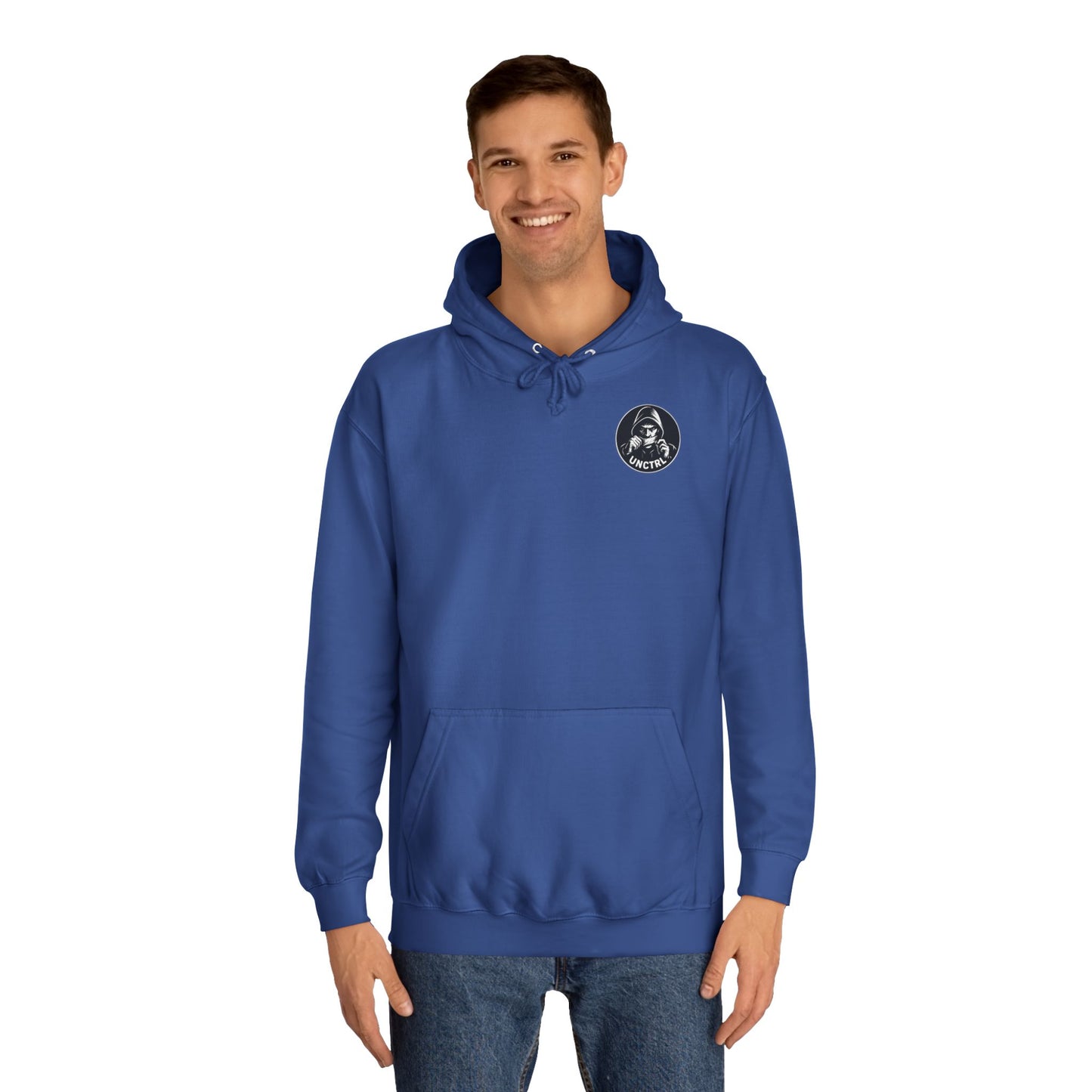 AI Humor Hoodie - "At This Point, Just Let AI Run the Country" College Pullover