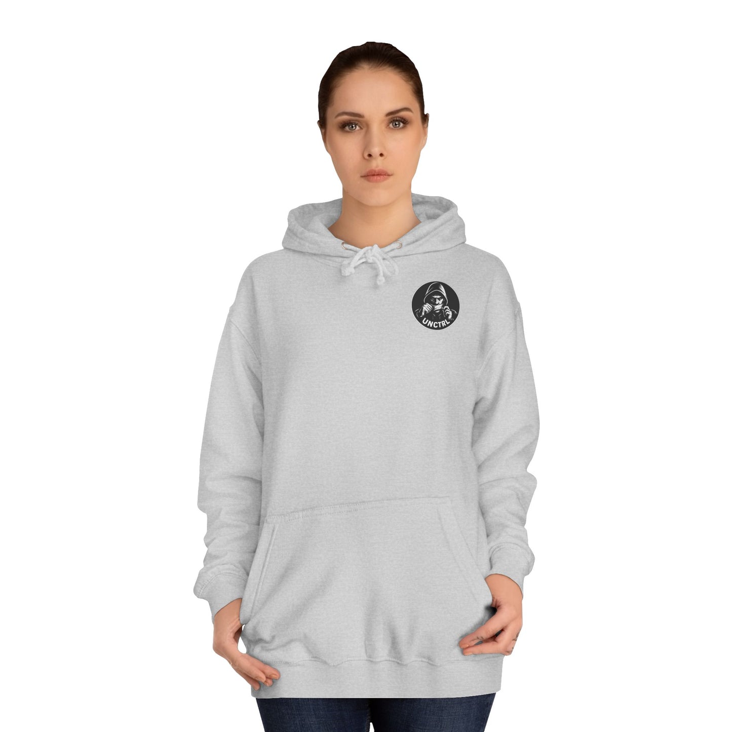 AI Humor Hoodie - "At This Point, Just Let AI Run the Country" College Pullover