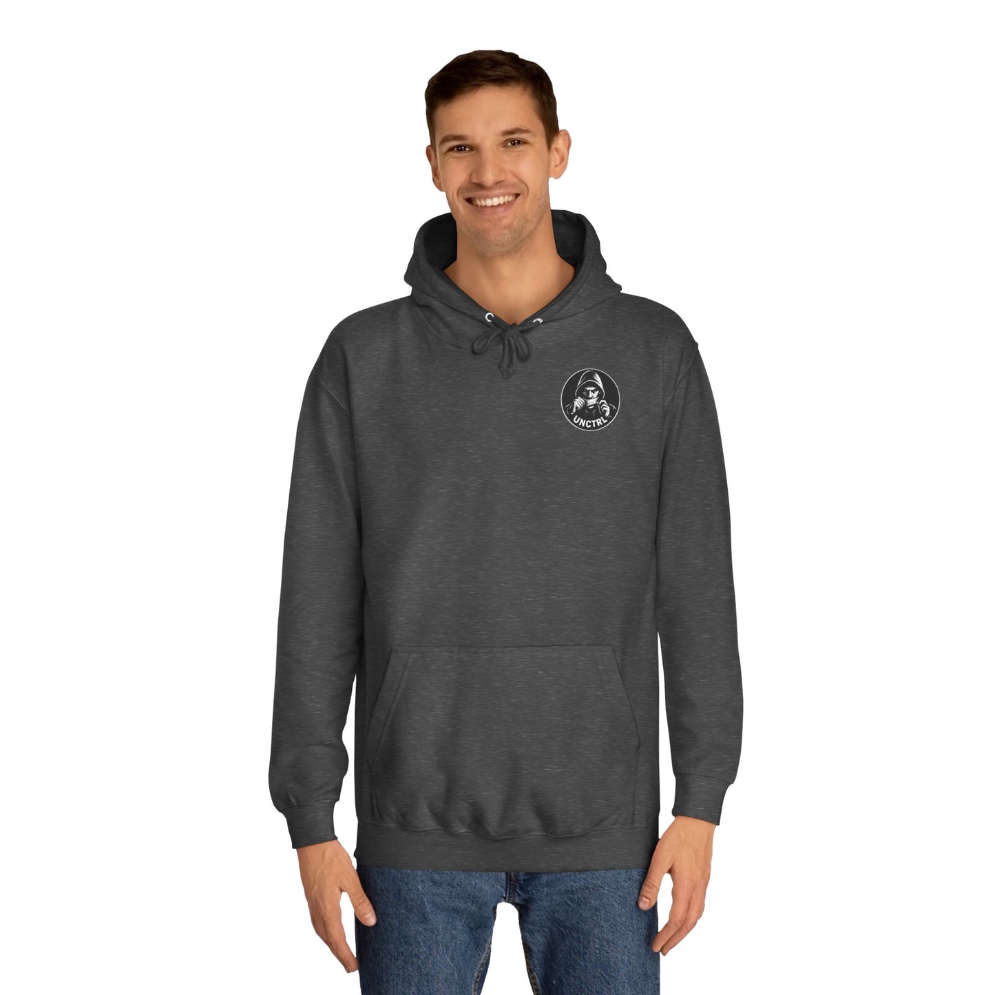 AI Humor Hoodie - "At This Point, Just Let AI Run the Country" College Pullover