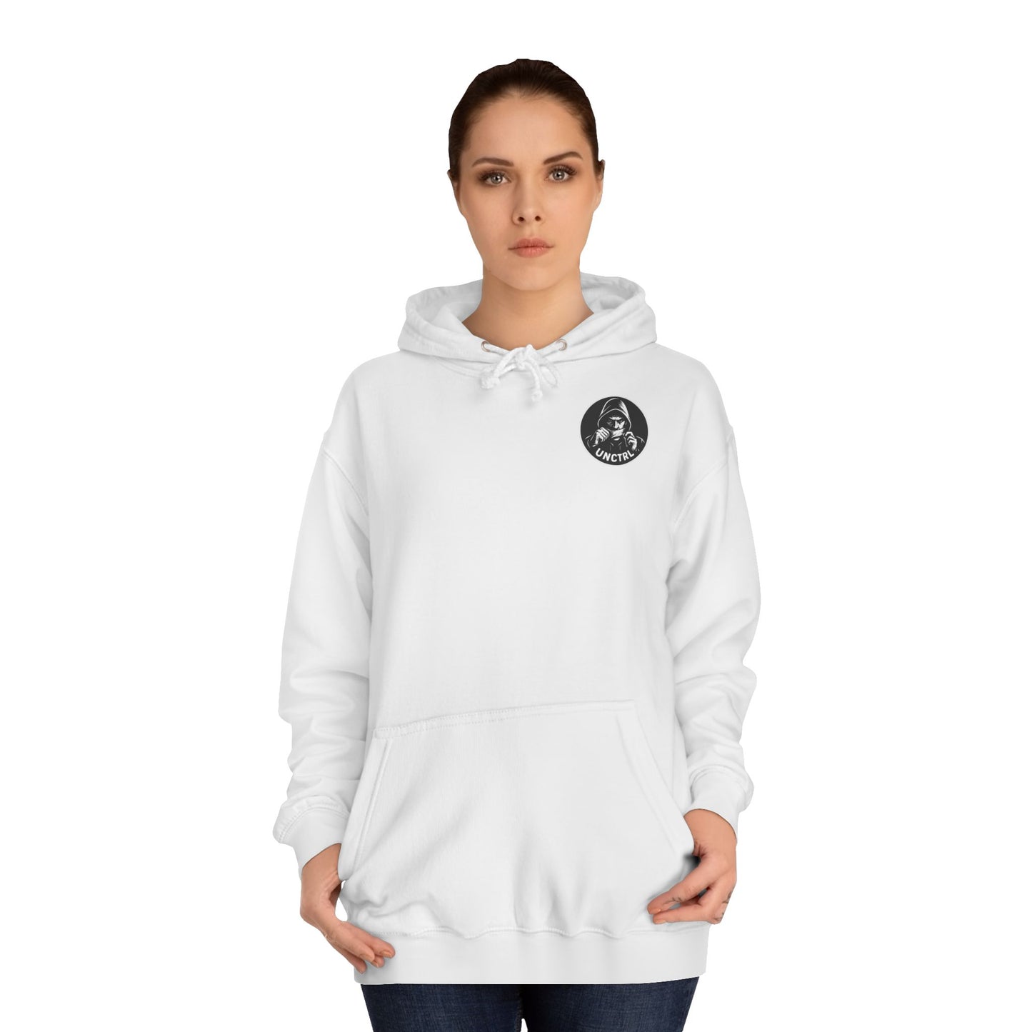 AI Humor Hoodie - "At This Point, Just Let AI Run the Country" College Pullover